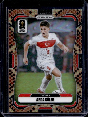 2026 Panini Prizm World Cup Arda Guler Rattlesnake #487 Turkey