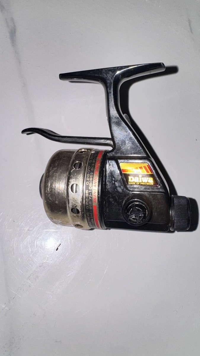 Moulinet vintage Daiwa US-80XA Trigger Spin Casting traînée arrière or