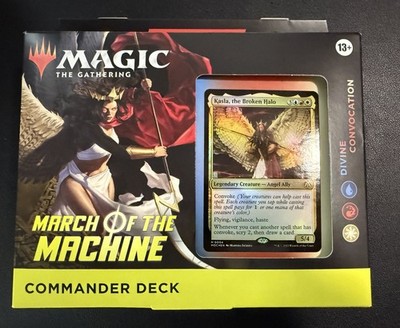 MTG March of the Machine Divine Convocation Commander Deck | Precon | Magic | eBay MTG March of the Machine Divine Convocation Commander Deck | Precon | Magic | eBay