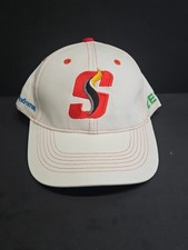 STOCKTON HEAT CALIFORNIA HOCKEY BEAUTIFUL NEW ADJUSTABLE WHITE HAT CAP ***