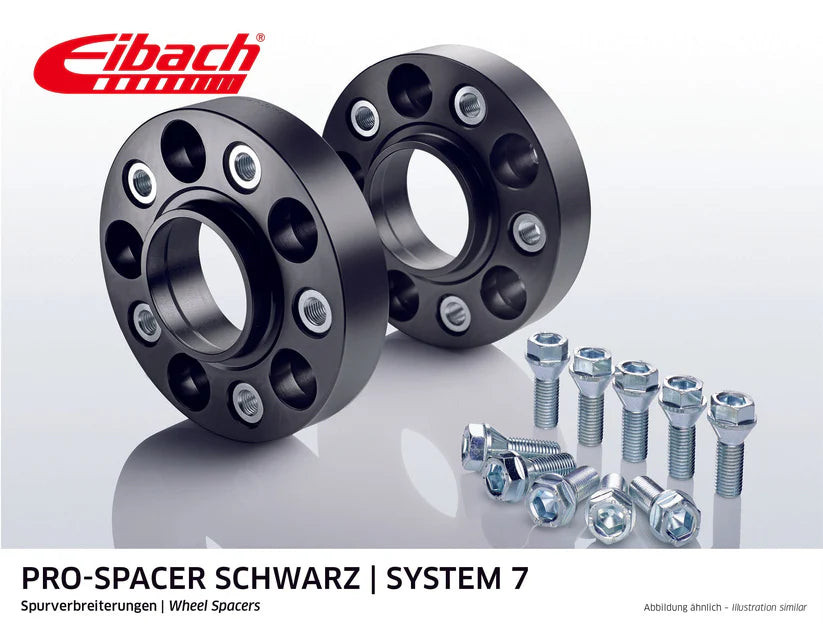 Eibach Pro-Spacer Kit 20mm Wheel Space Black For Audi A5 S90-7-20-016-B