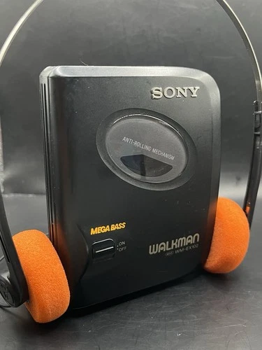 Retro Sony Walkman WM-EX102 Cassette Tape Player Serviced And Working