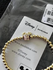 Baublebar Disney Character Bite Pisa 4mm Bracelet  Popcorn NEW