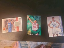 GRANT HILL (3) Card Basketball Lot - Rookie And Patches