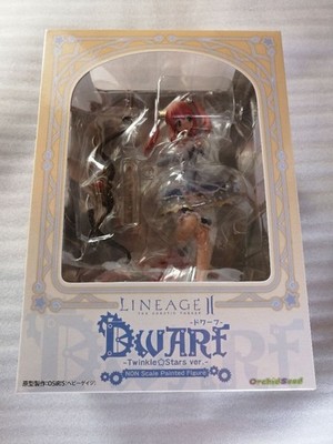 Lineage II Dwarf Painted Figure Twinkle Stars ver. Orchid Seed Japan w/BOX