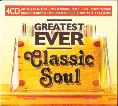 Various - Greatest Ever Classic Soul (4xCD, Comp) (Mint (M)) - 4093000059