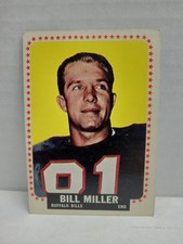 1064 Topps #32 Bill Miller VG Cond. Buffalo Bills