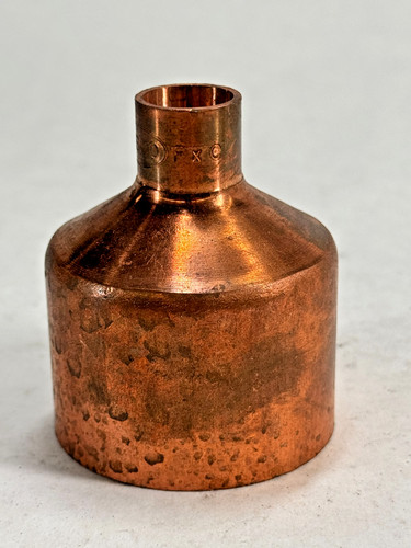 NIBCO Copper Fitting Reducer 2" FTG x 1/2" C (FTG x C) Sweat CTS Fitting