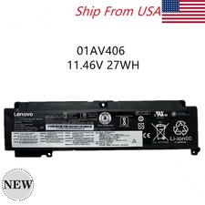 Genuine OEM 24WH 01AV405 01AV406 Battery For Lenovo ThinkPad T460s T470s 00HW024