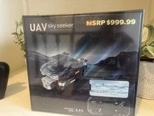 UAV Sky Seeker P19 Drone   Ultra HD Camera, Obstacle Avoidance   Sealed NEW