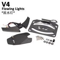 Kennzeichenhalter FüR Ducati Panigale V2 V4 Streetfighter V4 Mit Led-Lauflicht