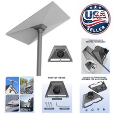 Weather-Resistant Starlink Gen 3 Pole Adapter Kit - Secure Easy Installation