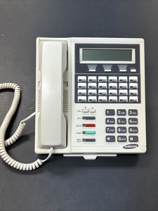 Samsung Business DCS 24B LCD Phone & Stand Prostar Office White