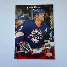 1995 Upper Deck Hockey #141 Kris King Electric Ice