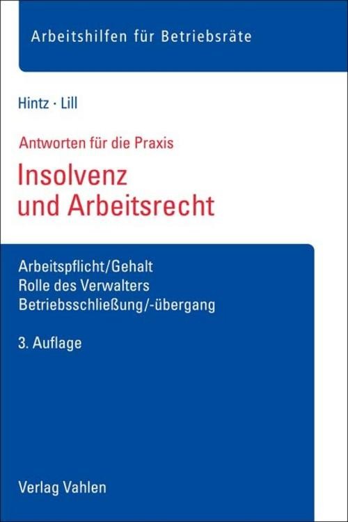 Insolvenz und Arbeitsrecht Elke Lill