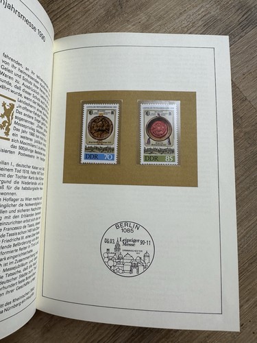 Die Postwertzeichen ehemalige DDR 1990 Original Buch - Bild 11 von 17