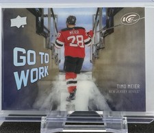 2024-25 Upper Deck Ice Go To Work (SSP) Timo Meier New Jersey Devils