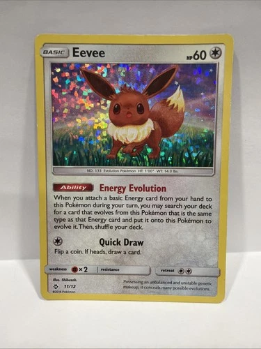 Eevee 011/012 McDonald's 2018 Holo
