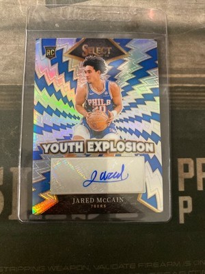 2024-25 Panini Select Jared McCain Youth Explosion YE-JAR Prizm