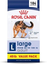 Royal Canin Size Health Nutrition Large Adult Dry Dog Food, 40 lb Bag