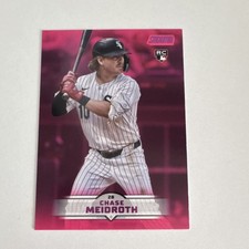 Topps 2025 Stadium Club Pink Foil Rookie Chase Meidroth Chicago White Sox #25