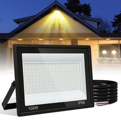 LED Fluter Floodlight Strahler Außen Scheinwerfer Garten Lampe Flutlicht