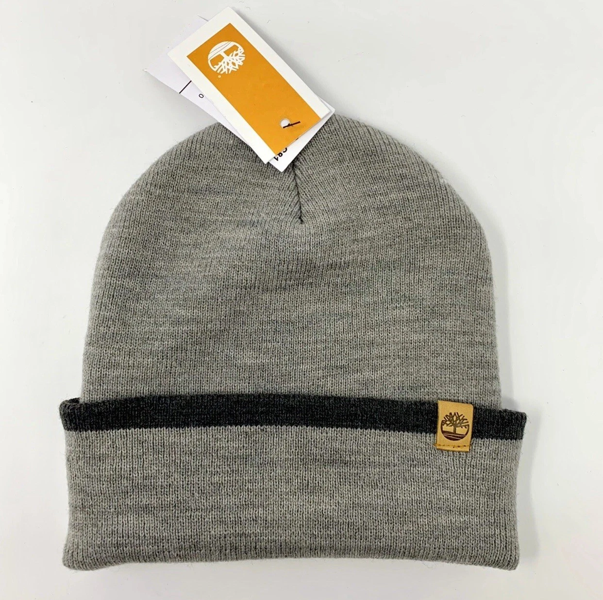 Timberland Beanie Winter Hat Gray Men’s One Size