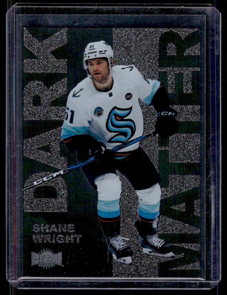 2025-26 SkyBox Metal Universe Dark Matter Shane Wright #DM-10