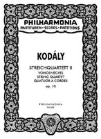 ZoltáN KodáLy | Streichquartett Nr. 2 | Taschenbuch | Deutsch | Studienpartitur