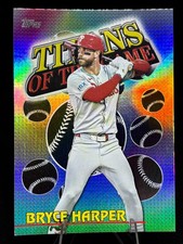 2026 Topps Series 1 Titans of the Game Bryce Harper #TOG-18 Insert SP Phillies