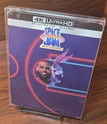 Space Jam A New Legacy 4K Steelbook - EU IMPORT - NEW- w/PROTECTIVE SLEEVE!