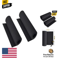 2-Pack Black Eva Foam Cosplay Sheets roll, Premium eva Craft Foam 2mm Thick