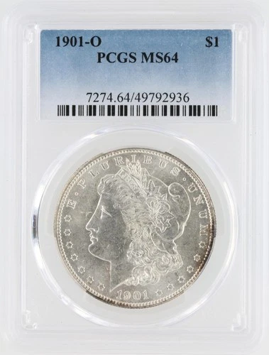 1901-O Morgan Silver Dollar PCGS MS64 New Orleans Minted No Reserve