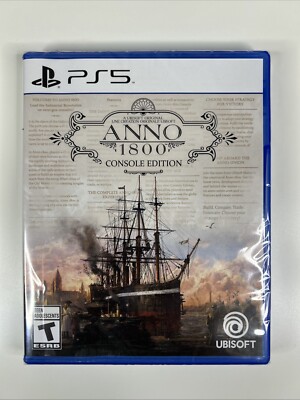 Anno 1800 Console Edition (PlayStation 5 PS5) - BRAND NEW SEALED, FREE SHIP