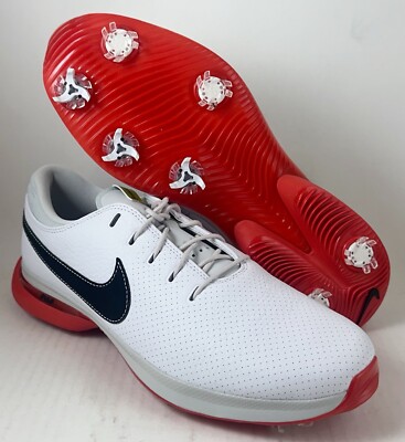 Nike Air Zoom Victory Tour 3 Golf Shoes White Red DV6798-101