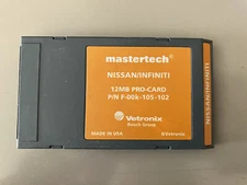 Vetronix Mastertech Nissan/Infiniti 12MB M-F Tester Program Card F-00K-105-102