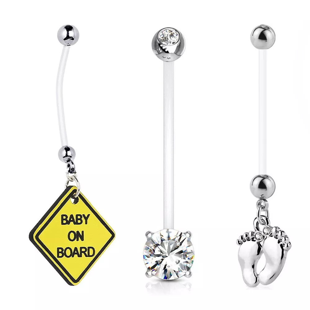 Buy Briana WilliamsBelly Button Ring Belly Rings for Women Belly Button  Piercing Stainless Steel Belly Button Rings Belly Navel Rings Piercing  Jewelry 14g 10mm Silver Gold Pink Blue Online at desertcartINDIA