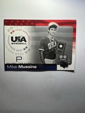 MIKE MUSSINA 2004 Upper Deck USA Baseball National Pride #8 
