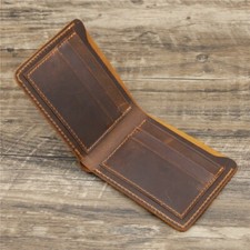 Handmade Leather Wallet, Hand Stitched Wallet, Men's Wallet, Bifold Wallet