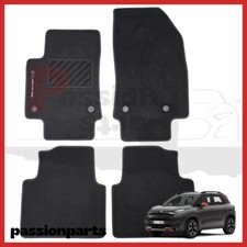 TAPPETI CITROEN C3 AIRCROSS DAL 2017 IN MOQUETTE CON RICAMO E 4 FISSAGGI 4 PZ