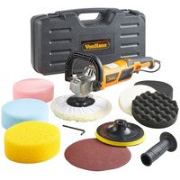 Vonhaus 1200w Polisher / Sander Machine Kit | 600-3000 Rpm Variable Speed | 8 Vonhaus 1200w Polisher / Sander Machine Kit | 600-3000 Rpm Variable Speed | 8