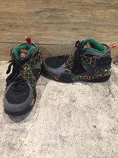 men's Nike Air Size 7.5  Nike Air Raid Multicolor High Top Shoes Peace Sign