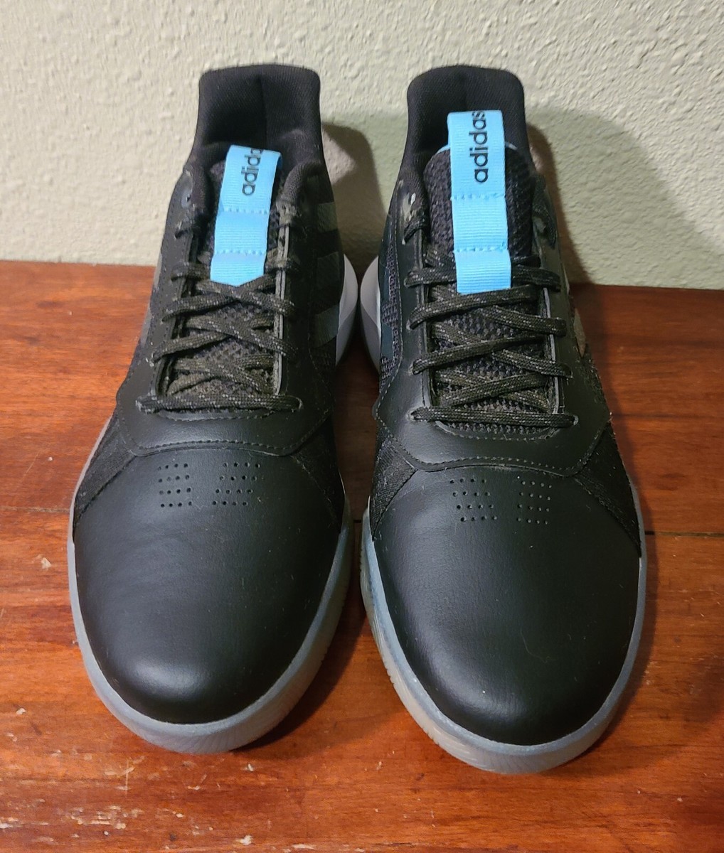 New Adidas RunTheGame Black Basketball Shoes Mens Size 9  display picture 3