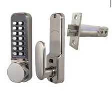 Borg Locks BL2501 Digital Push Button Super Stainless 60mm Backset Digilock