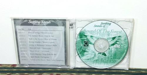 Soothing Sounds, Sounds Of The Forest, Rain Forest Symphony 2 x CD Set, 2002 NM - Picture 2 of 3