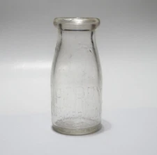 Tuscaloosa AL DAIRY Bottle PERRY Half Pint