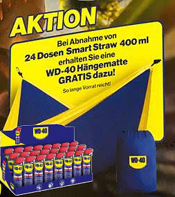 WD-40 24er Pack M24x WD-40 Multifunktions-Spray 400ml-Smart-Straw im Display