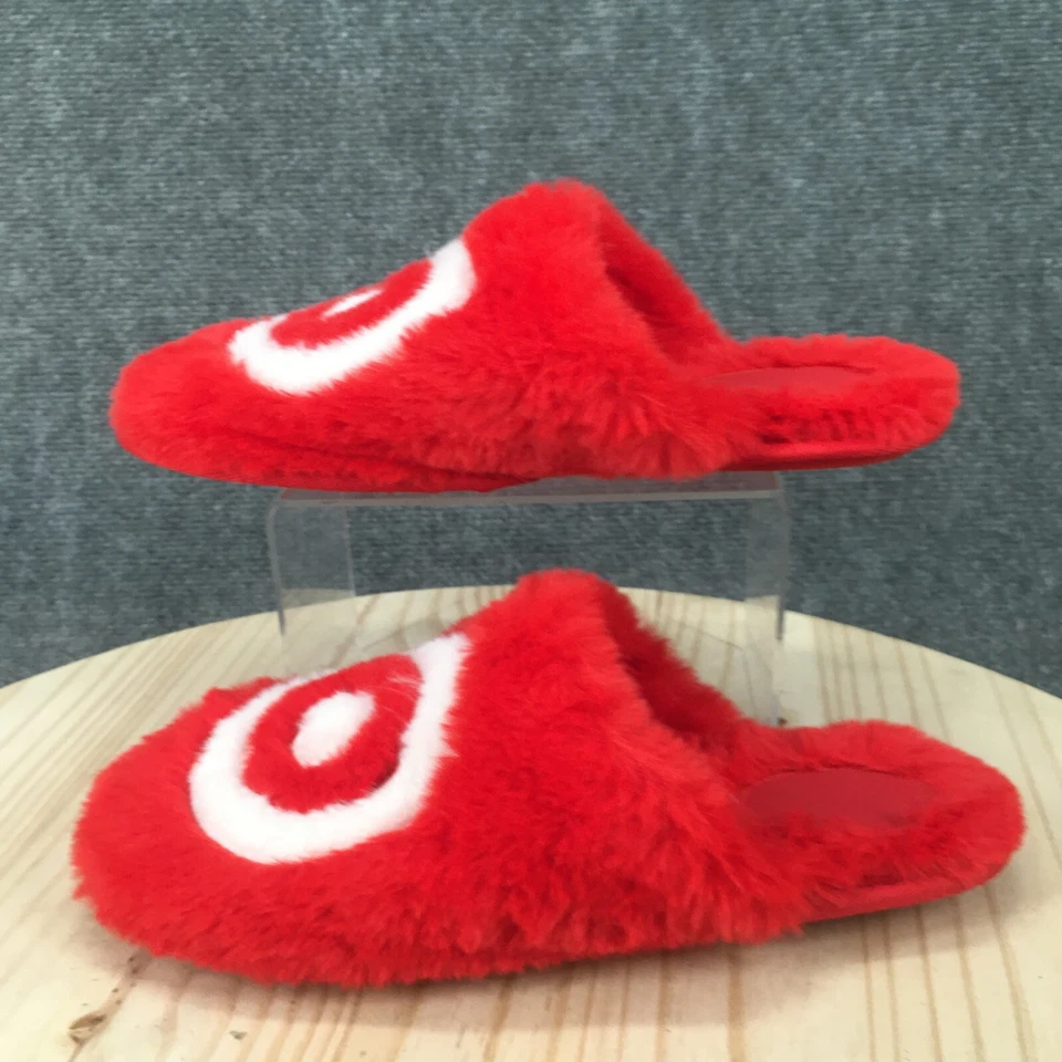 Zapatillas Wondershop Target para hombre 9 mujer 11 sin cordones zueco para mulas planas rojas vacaciones Foto 2 de 4