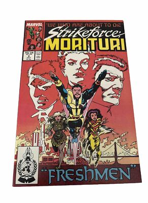 Marvel Comics- Strikeforce: Morituri #8 - July 1987 - Freshmen VF/NM (box1)