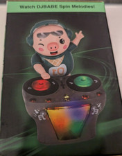 Dj Babe DJBABE Musical Electronic Toy Plays 5 Songs with Lights Movements NEW